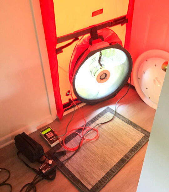 Liam Murphy Blower Door Test