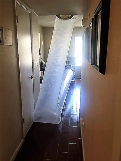 Jan Green Blower Door Action