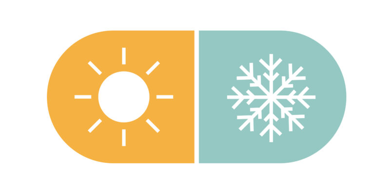 Winter summer Adobe Stock 1092788413