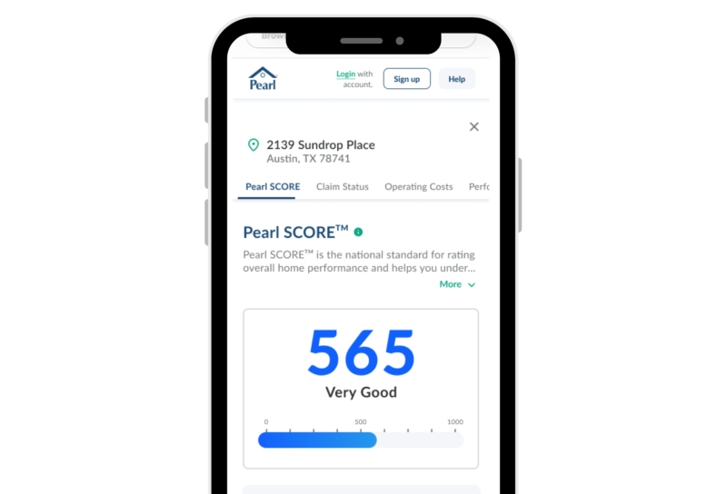 Pearl App Mockup Phone Dashboard Home 3