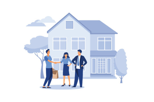 Home Sale Illustration
